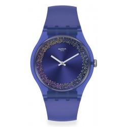 Swatch Damenuhr New Gent Purple Rings SUOV106