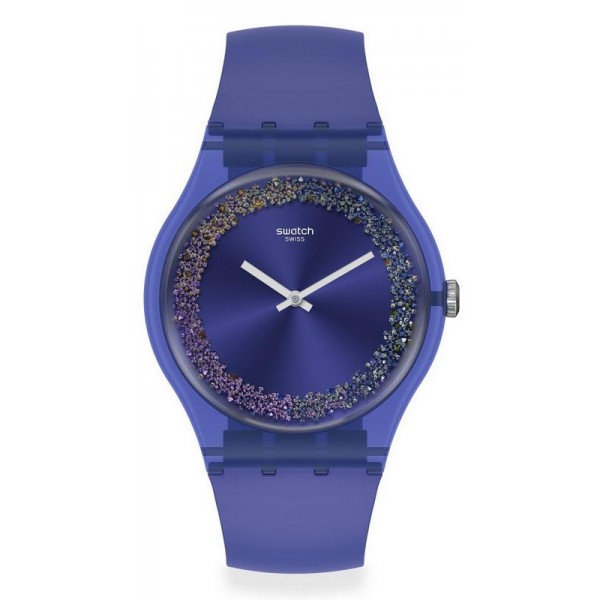 Swatch Damenuhr New Gent Purple Rings SUOV106 kaufen