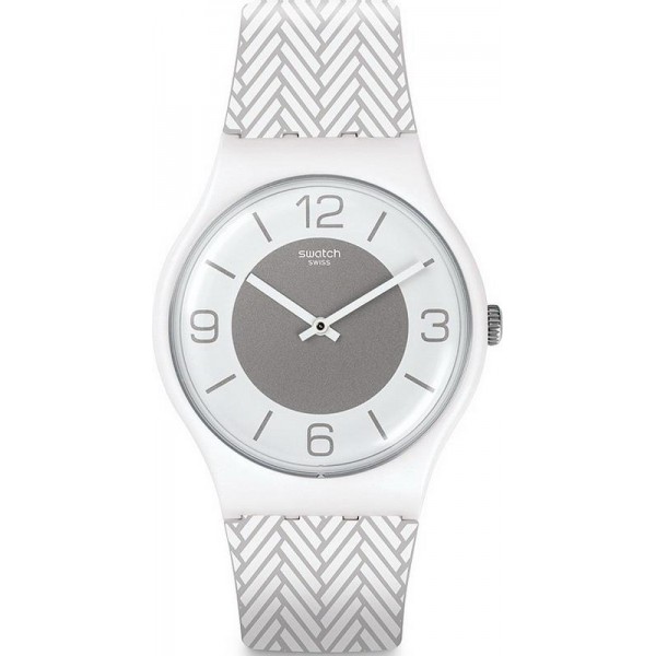 Kaufen Sie Swatch Unisexuhr New Gent White Glove SUOW131