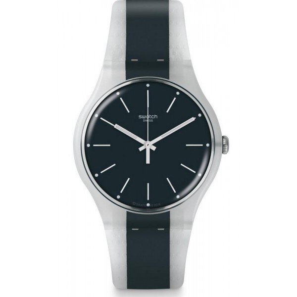 Montre Swatch Unisex New Gent Greyline SUOW142 Acheter Montre Swatch Unisex New Gent Greyline SUOW142