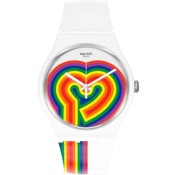 Orologio Swatch Donna New Gent Beating Love SUOW171 Comprare Orologio Swatch Donna New Gent Beating Love SUOW171