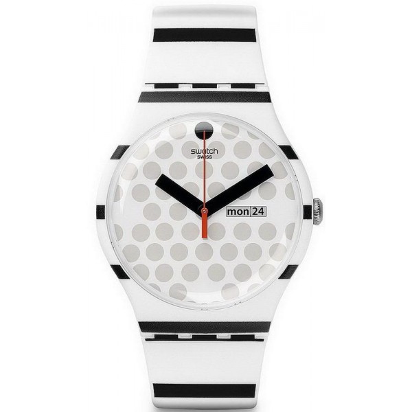 Buy Swatch Unisex Watch New Gent Zebratian SUOW706