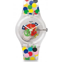 Swatch Damenuhr New Gent Spot The Dot SUOZ213