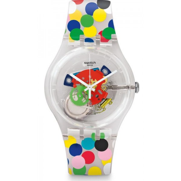 Kaufen Sie Swatch Damenuhr New Gent Spot The Dot SUOZ213