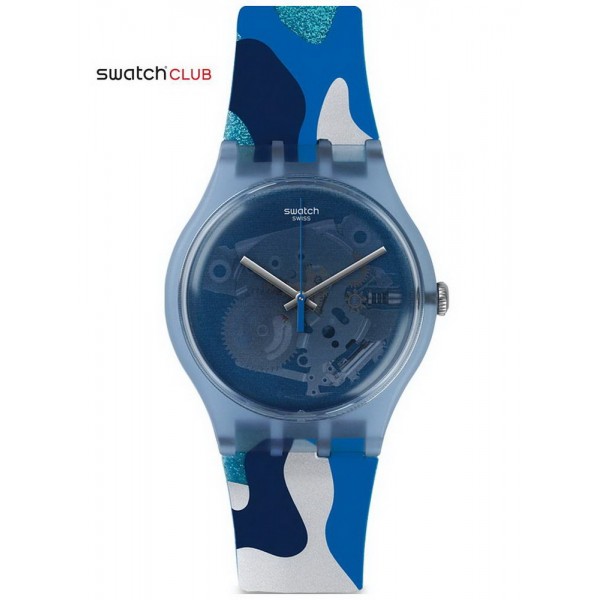 Swatch Club Unisexuhr New Gent Silverscape SUOZ215 Kaufen Sie Swatch Club Unisexuhr New Gent Silverscape SUOZ215