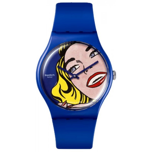 Swatch Uhr Girl by Roy Lichtenstein SUOZ352 Swatch Uhr Girl by Roy Lichtenstein SUOZ352 kaufen