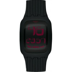 Swatch Men's Watch Digital Touch Night SURB102