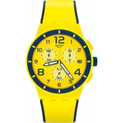 Swatch Unisex Watch Chrono Plastic Solleore SUSJ401