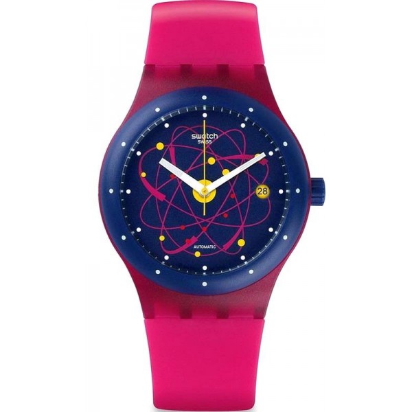Swatch Unisex Watch Sistem51 Sistem Pink Automatic SUTR401 Buy Swatch Unisex Watch Sistem51 Sistem Pink Automatic SUTR401