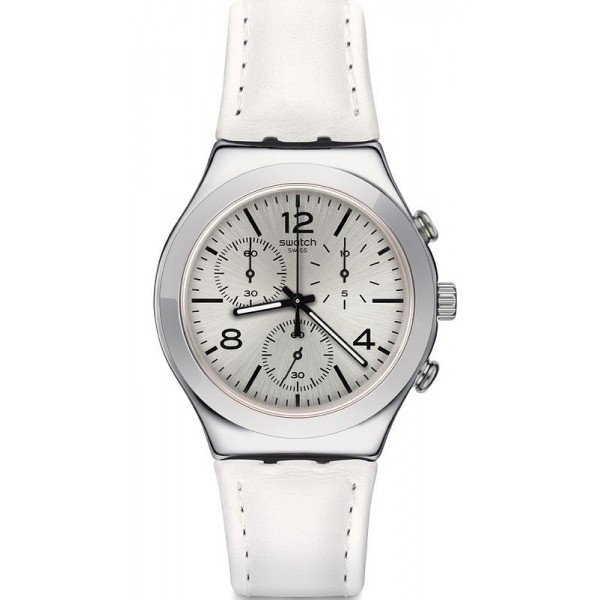 Swatch Unisex Watch Irony Chrono Biancamente YCS111 Buy Swatch Unisex Watch Irony Chrono Biancamente YCS111