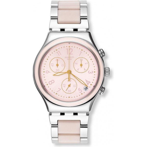Swatch Damenuhr Irony Chrono Dreamnight Rose YCS588G Kaufen Sie Swatch Damenuhr Irony Chrono Dreamnight Rose YCS588G