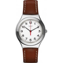 Swatch Unisex Watch Irony Big Strictly Silver YGS131