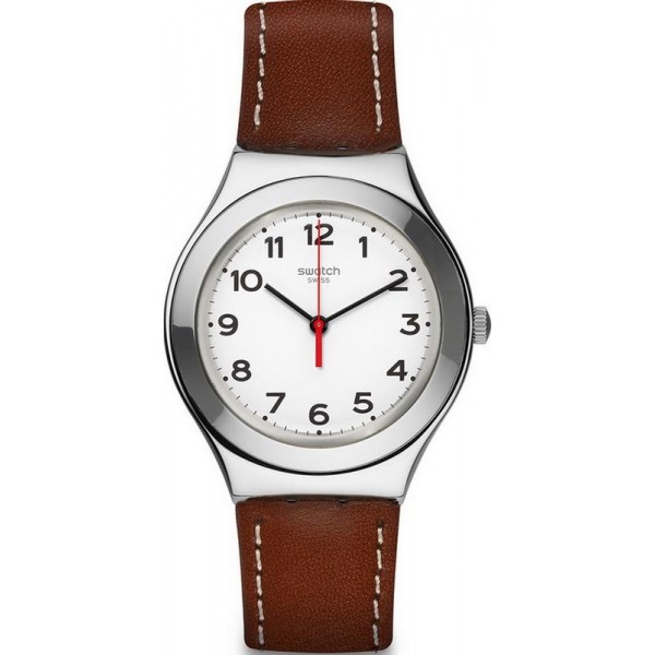Swatch Unisex Watch Irony Big Strictly Silver YGS131 Buy Swatch Unisex Watch Irony Big Strictly Silver YGS131