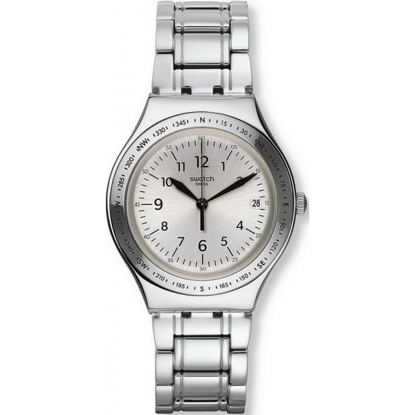 Buy Swatch Unisex Watch Irony Big Silver Joe YGS471G