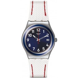 Swatch Women's Watch Irony Medium Vela Bianca YLS449