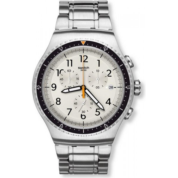 Kaufen Sie Swatch Herrenuhr Irony Chrono Minimalis-Tic YOS453G