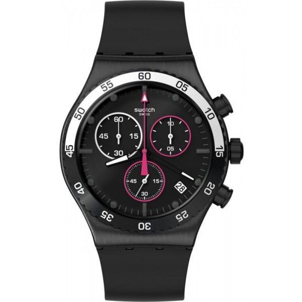 Comprare Orologio Swatch Uomo Irony Chrono Magenta At Night YVB413