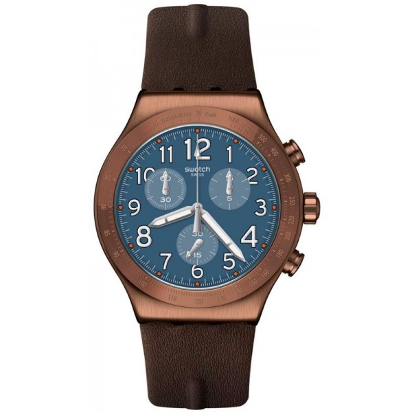 Orologio Swatch Uomo Irony Chrono Back To Copper YVC100 Comprare Orologio Swatch Uomo Irony Chrono Back To Copper YVC100