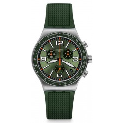 Swatch Unisex Watch Irony Chrono Forest Grid YVS462