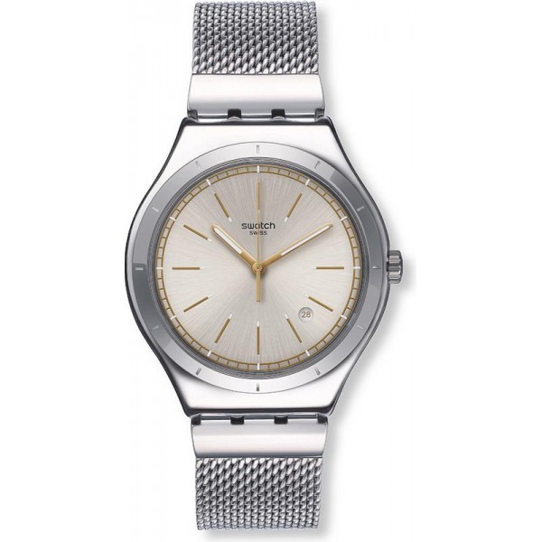 Swatch Men's Watch Irony Big Classic Mesh-Up YWS419G Buy Swatch Men's Watch Irony Big Classic Mesh-Up YWS419G
