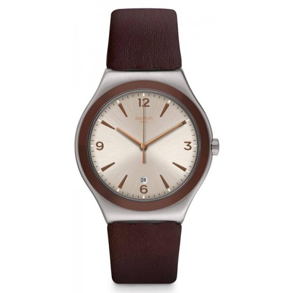 Swatch Mens Watch Irony Big Classic OChoco YWS450 Buy Swatch Mens Watch Irony Big Classic OChoco YWS450