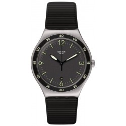 Swatch Unisexuhr Irony Black Suit Big Classic YWS454
