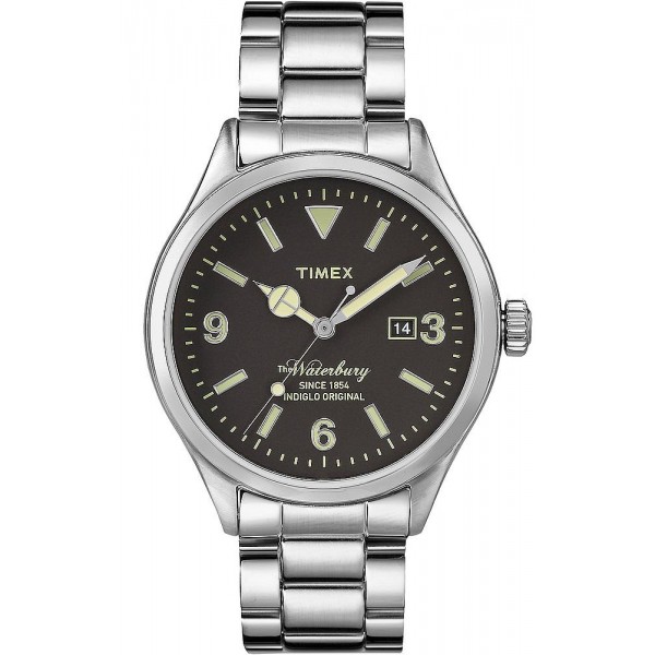 Timex Men's Watch The Waterbury Date Quartz TW2P75100 Buy Timex Men's Watch The Waterbury Date Quartz TW2P75100